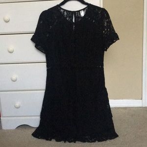 Little Black Lace Dress